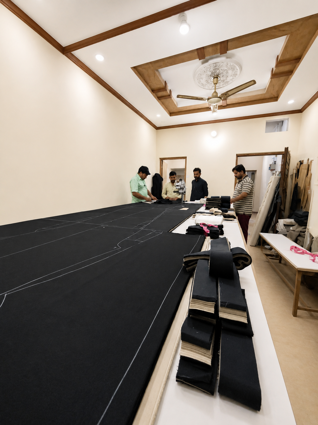 Fabric cutting